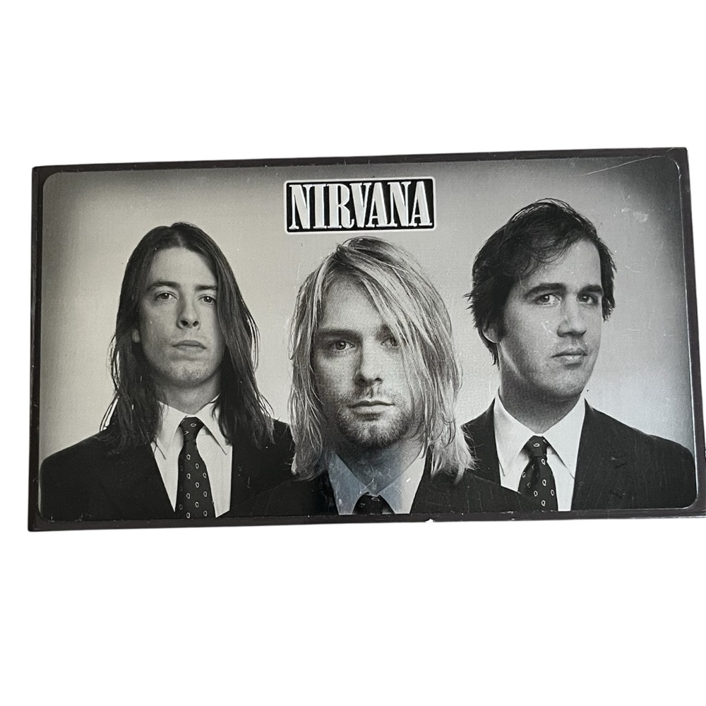 NIRVANA With The Lights Out Box Set 3 CD 1 DVD Vintage Band Kurt Cobain